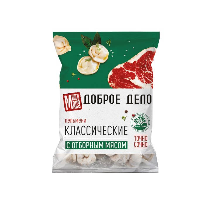 Пельмени «Классические» с отборным мясом 1